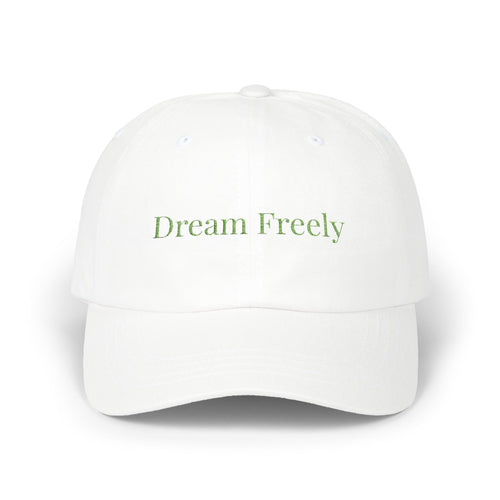 Dream Freely Baseball Cap, Inspirational Cap, Adjustable Baseball Hat, Fashionable Headwear