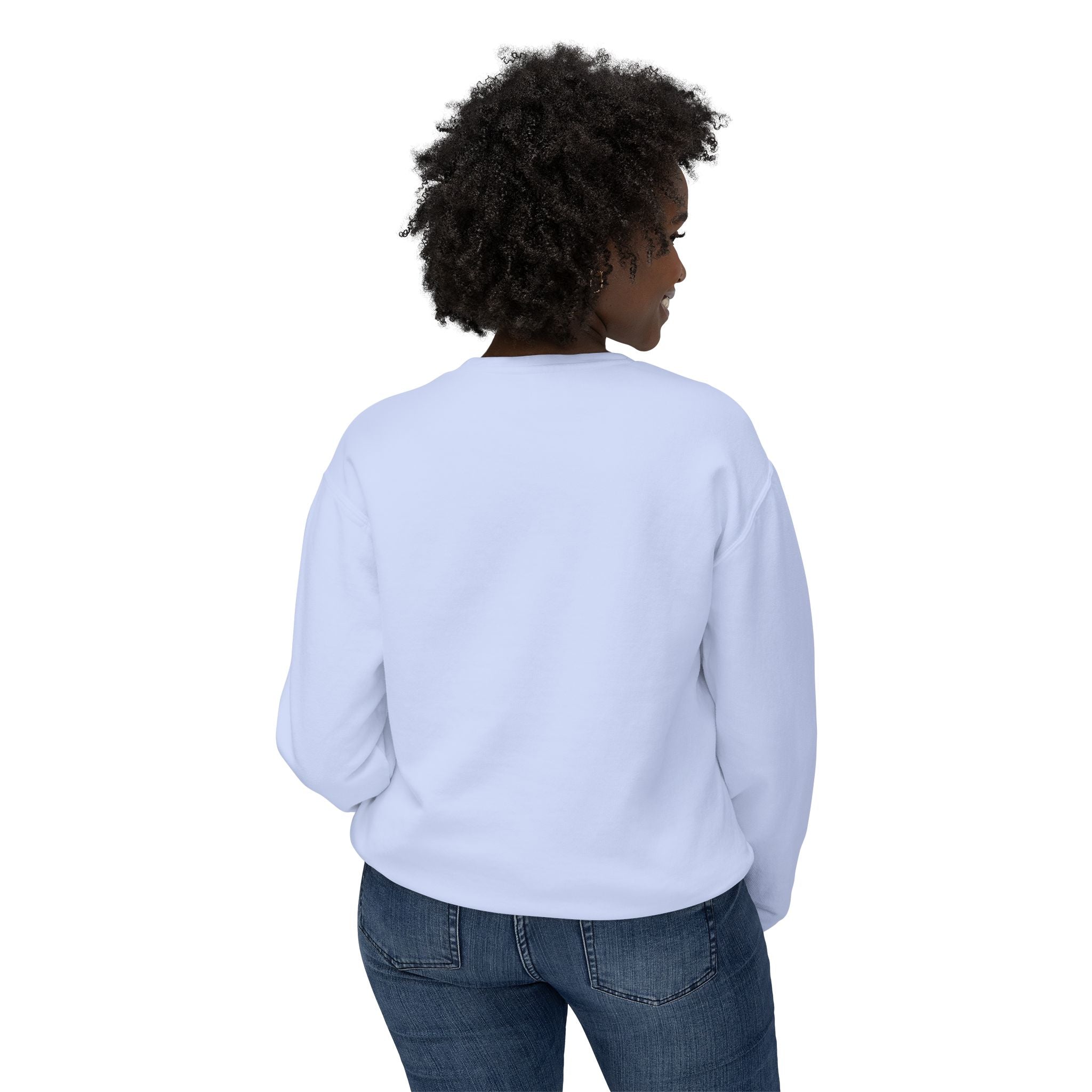 Dream Freely Unisex Lightweight Crewneck Sweatshirt, Cozy Fashion, Relaxed Fit, Gift for the Dreamers, Comfortable Layering