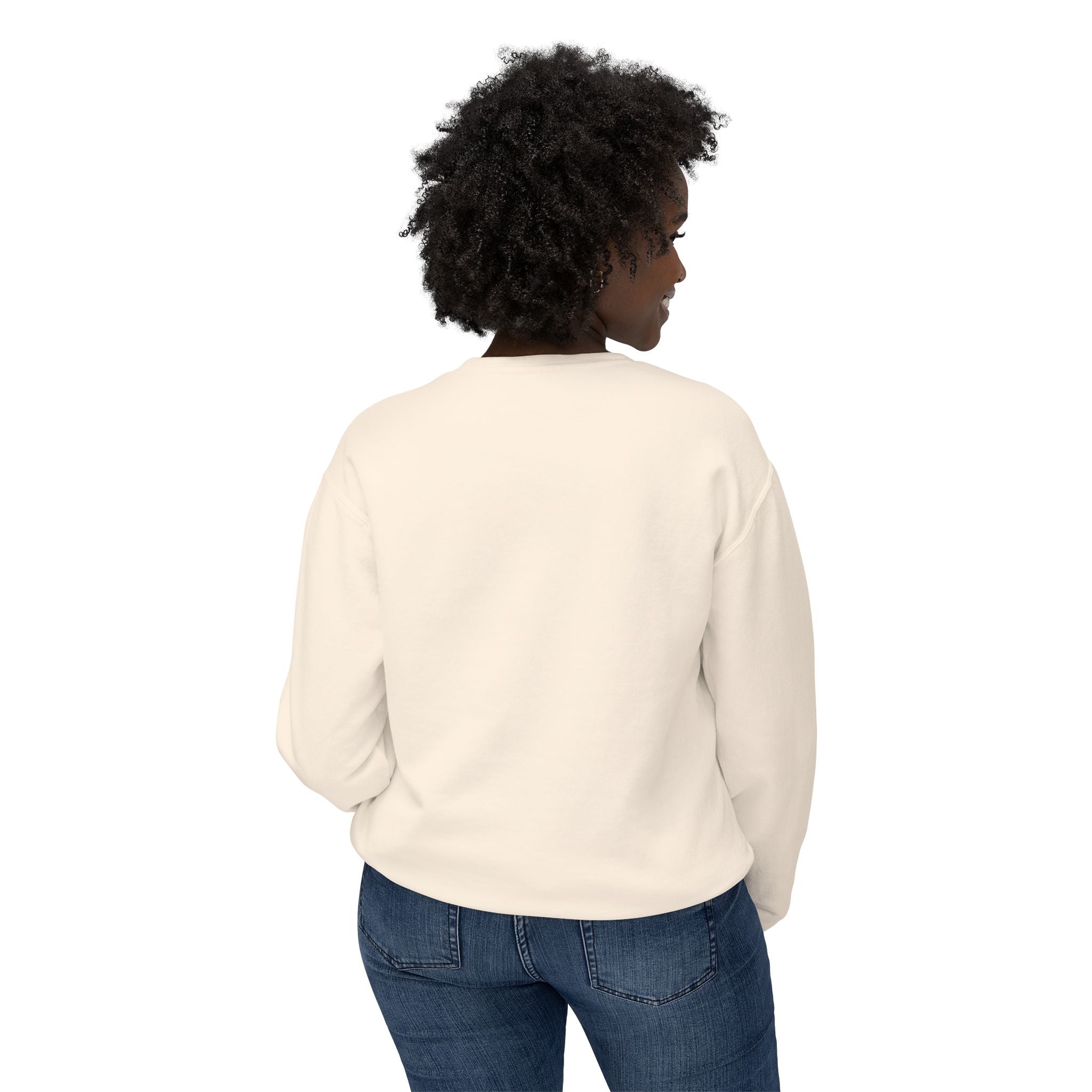 Dream Freely Unisex Lightweight Crewneck Sweatshirt, Cozy Fashion, Relaxed Fit, Gift for the Dreamers, Comfortable Layering
